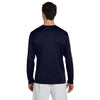 Champion Men's Double Dry Navy L/S Performance T-Shirt