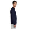 Champion Men's Double Dry Navy L/S Performance T-Shirt