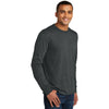 District Made Men's Black Frost Perfect Tri Long Sleeve Crew Tee