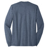 District Made Men's Navy Frost Perfect Tri Long Sleeve Crew Tee