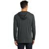 District Made Men's Black Frost Perfect Tri Long Sleeve Hoodie