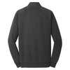 District Made Men's Heathered Black Lightweight Fleece Quarter-Zip