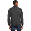 District Made Men's Heathered Black Lightweight Fleece Quarter-Zip