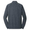 District Made Men's Heathered Navy Lightweight Fleece Quarter-Zip