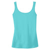 District Made Women's Aqua Ice Drapey Tank