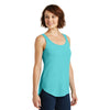 District Made Women's Aqua Ice Drapey Tank