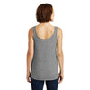 District Made Women's Heathered Nickel Drapey Tank