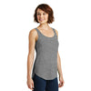 District Made Women's Heathered Nickel Drapey Tank