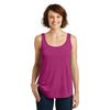District Made Women's Pink Azalea Drapey Tank