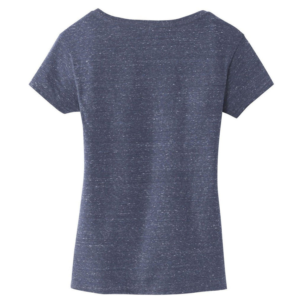 District Made Women's Navy/Royal Cosmic Relaxed V-Neck Tee