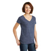 District Made Women's Navy/Royal Cosmic Relaxed V-Neck Tee
