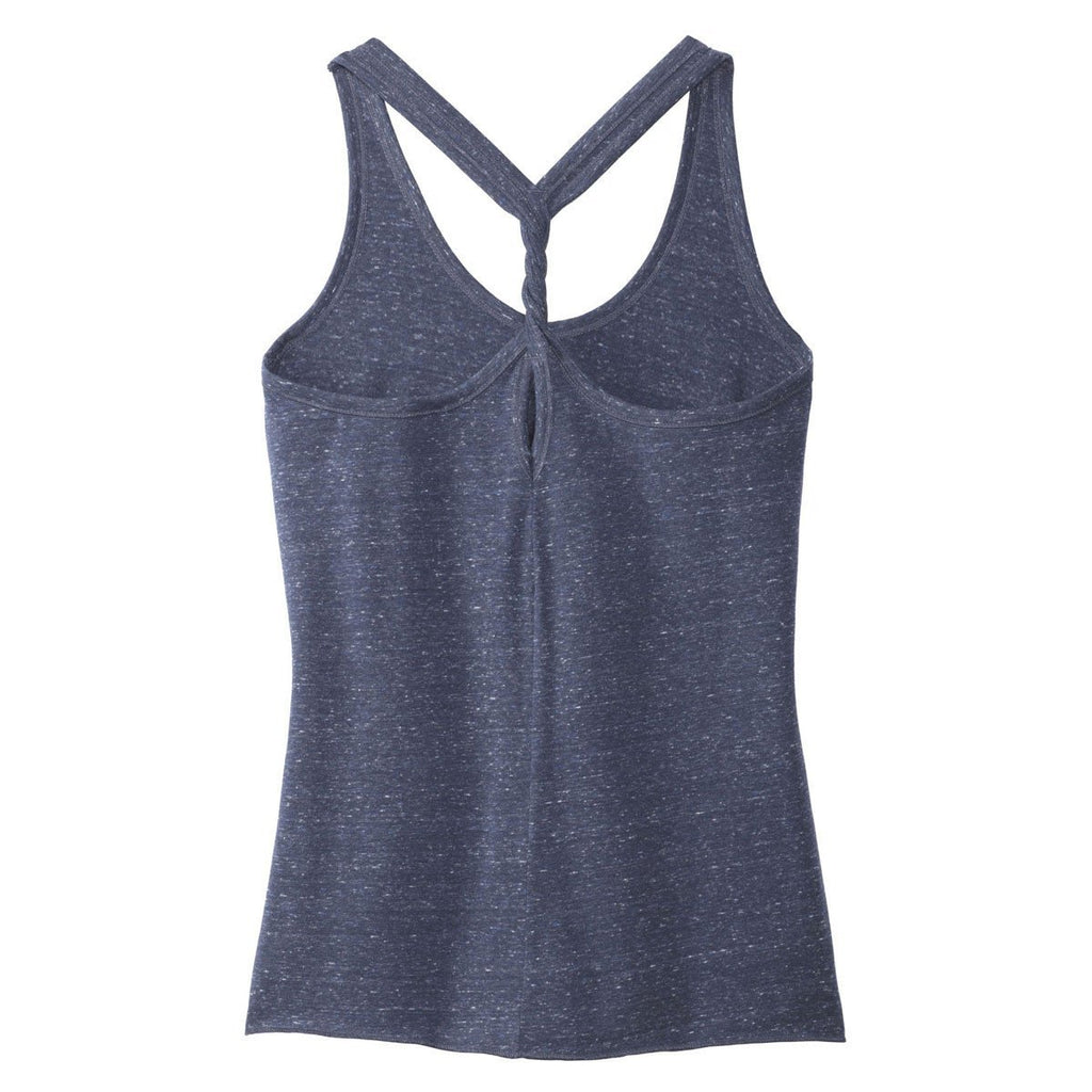 District Made Women's Navy/Royal Cosmic Twist Back Tank