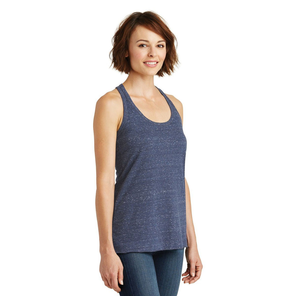 District Made Women's Navy/Royal Cosmic Twist Back Tank