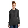 District Made Women's Heathered Black Lightweight Fleece Hoodie