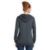 District Made Women's Heathered Navy Lightweight Fleece Hoodie