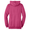 District Made Women's Heathered Pink Azalea Lightweight Fleece Hoodie