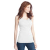 District Women's White 2x1 Rib Tank