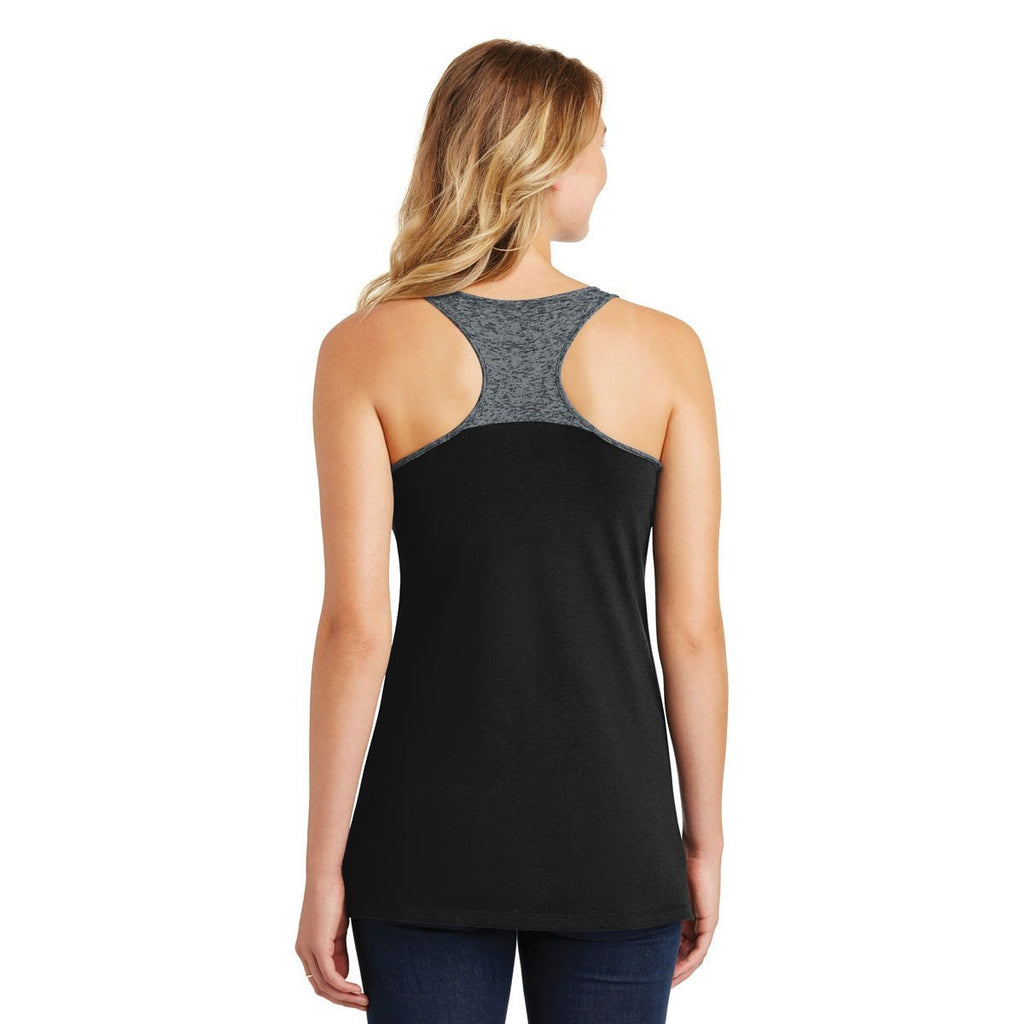 District Women's Black/Black Varsity Tank