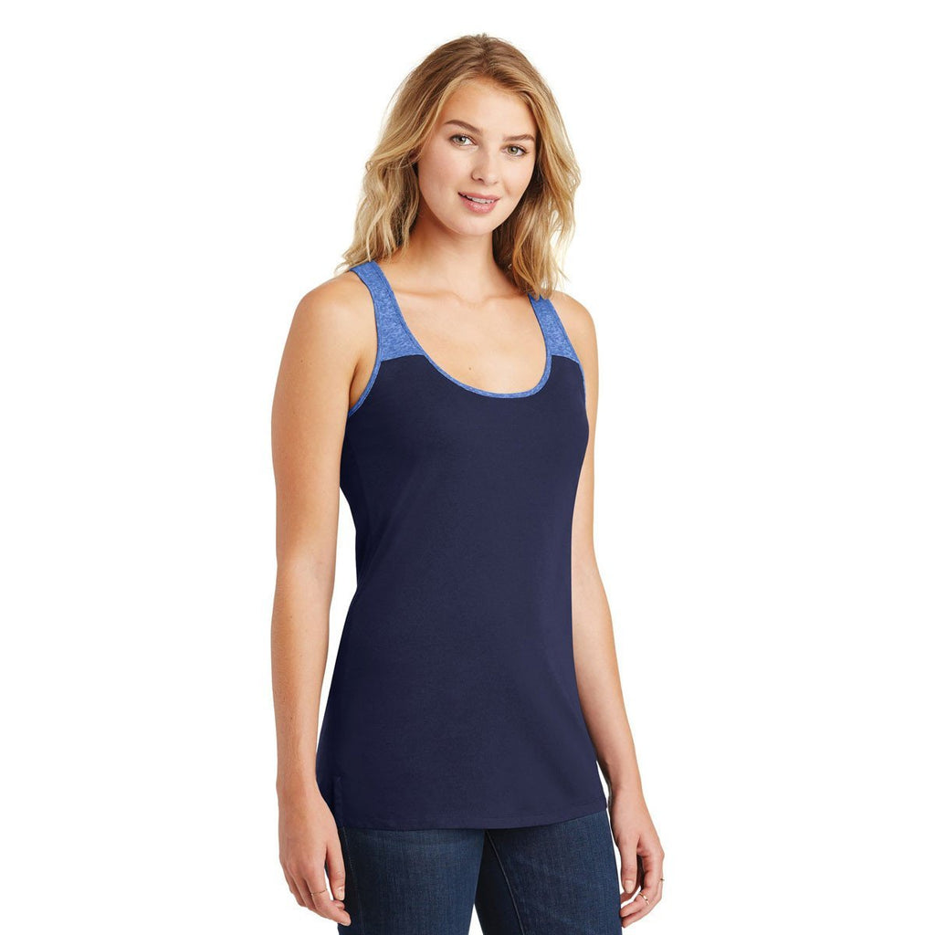 District Women's True Navy/Deep Royal Varsity Tank