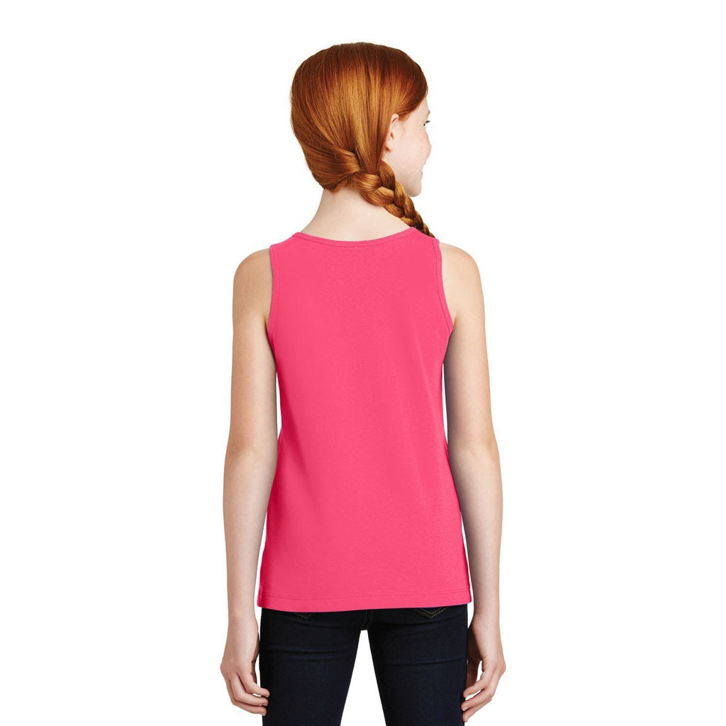 District Youth Neon Pink The Concert Tank