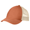 District Burnt Orange/Stone Super Soft Mesh Back Cap