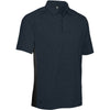 Stormtech Men's Navy Heather/Black Tundra Polo