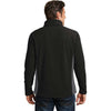 Port Authority Men's Black/Battleship Grey Colorblock Value Fleece Jacket