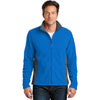 Port Authority Men's Skydiver Blue/Battleship Grey Colorblock Value Fleece Jacket