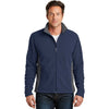 Port Authority Men's True Navy/Battleship Grey Colorblock Value Fleece Jacket