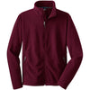 au-f217-port-authority-burgundy-value-fleece