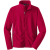 au-f217-port-authority-red-value-fleece