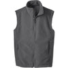 au-f219-port-authority-grey-fleece-vest