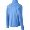 Port Authority Men's Light Royal Heather Microfleece 1/2-Zip Pullover