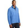 Port Authority Men's Light Royal Heather Microfleece Full-Zip Jacket