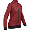 Stormtech Women's Bright Red Heather Sidewinder Fleece Jacket
