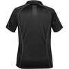 Stormtech Women's Black/Graphite Matrix Polo