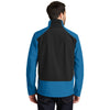 Port Authority Men's Imperial Blue/Black Back-Block Soft Shell Jacket