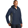 Port Authority Men's Dress Blue Navy/Grey Steel Merge 3-in-1 Jacket