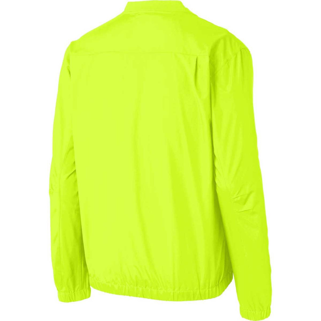 Port Authority Men's Safety Yellow Zephyr V-Neck Pullover