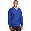 Port Authority Men's True Royal Zephyr V-Neck Pullover