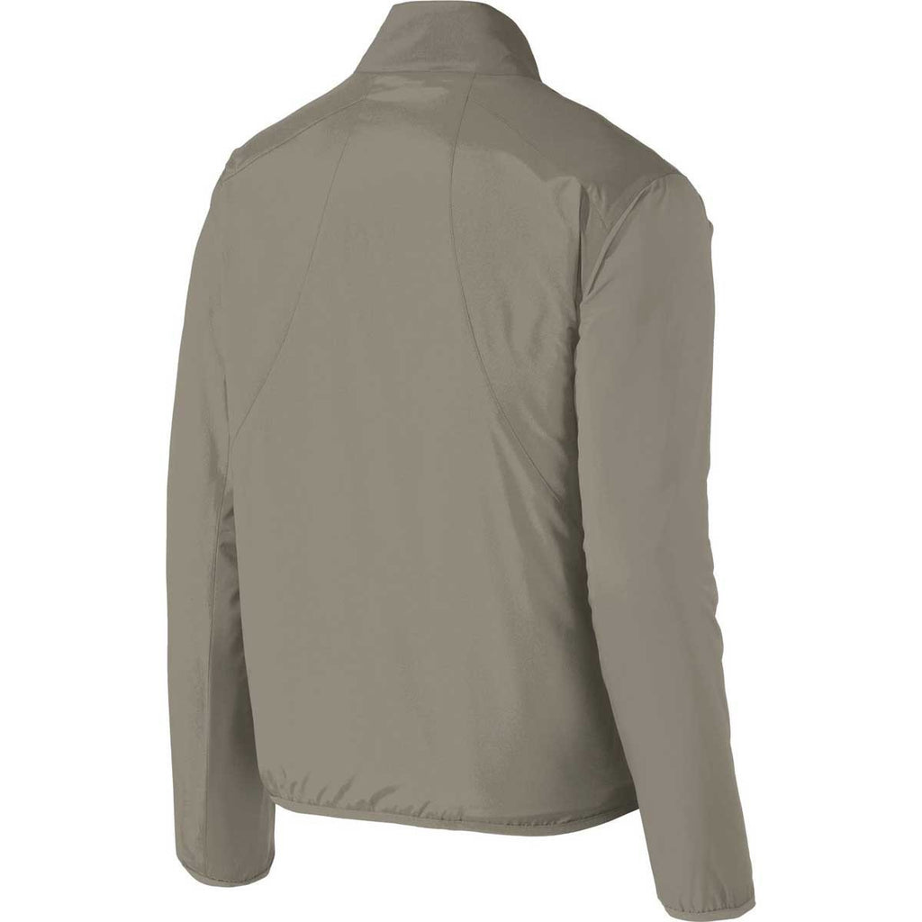 Port Authority Men's Stratus Grey Zephyr Full-Zip Jacket