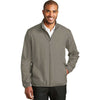 Port Authority Men's Stratus Grey Zephyr Full-Zip Jacket