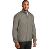 Port Authority Men's Stratus Grey Zephyr Full-Zip Jacket