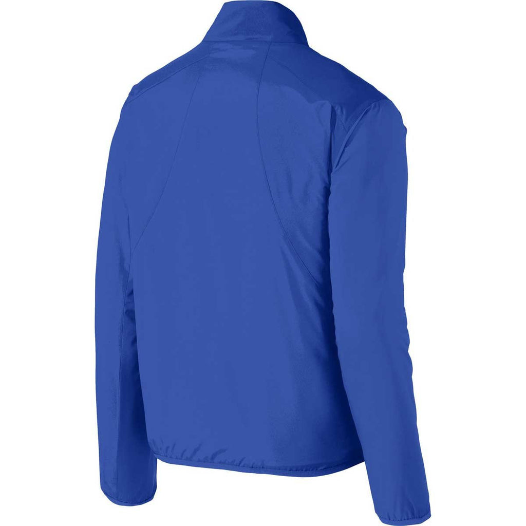 Port Authority Men's True Royal Zephyr Full-Zip Jacket