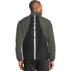Port Authority Men's Grey Steel/Deep Black Zephyr Reflective Hit Full-Zip Jacket