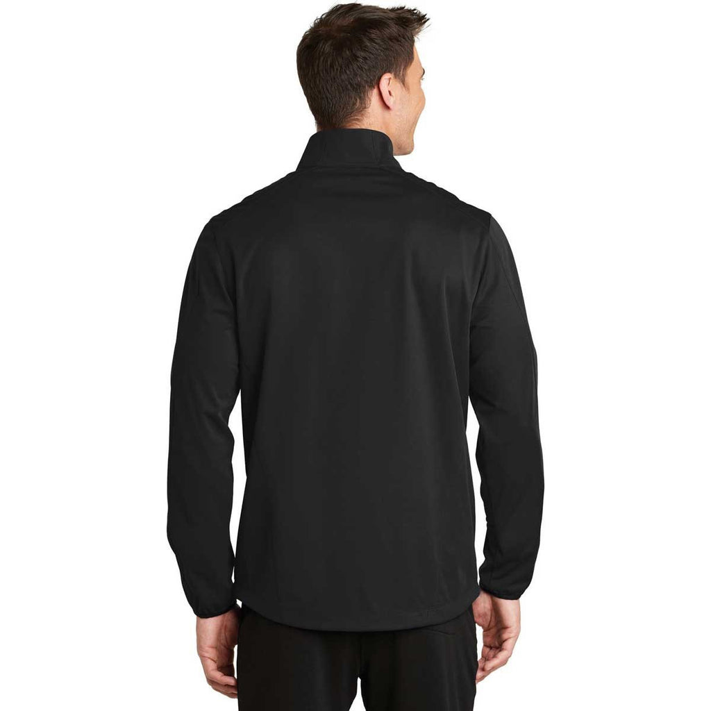 Port Authority Men's Deep Black Active Soft Shell Jacket