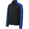 au-j718-port-authority-blue-soft-shell-jacket