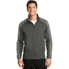 Port Authority Men's Grey Steel/Rogue Grey Active Colorblock Soft Shell Jacket