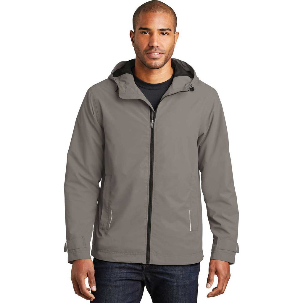 Port Authority Men's Northern Grey Northwest Slicker