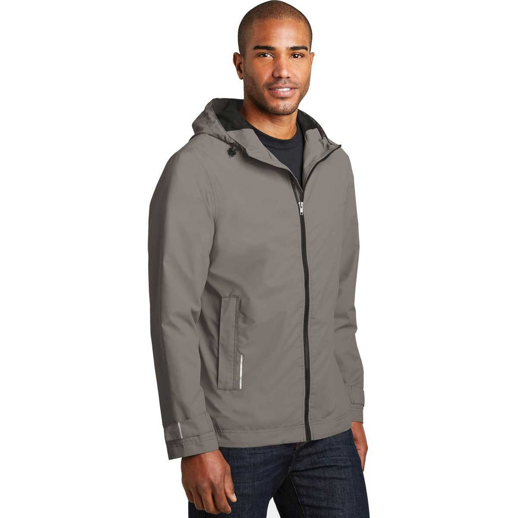 Port Authority Men's Northern Grey Northwest Slicker